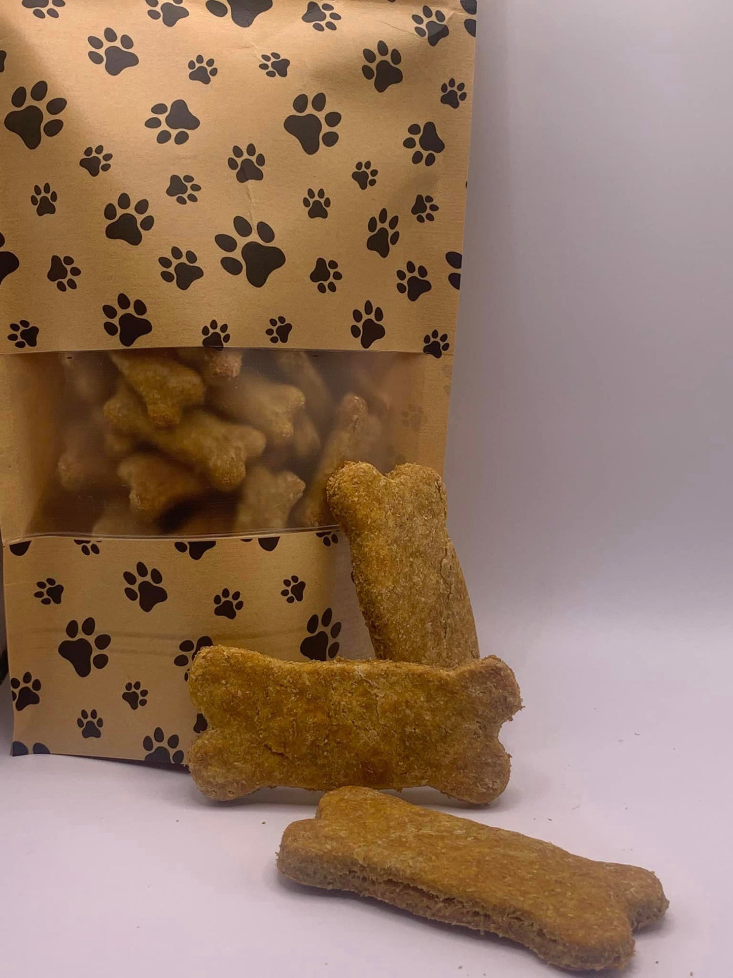 Peanut Butter & Pumpkin Dog Treats - (Made to Order)