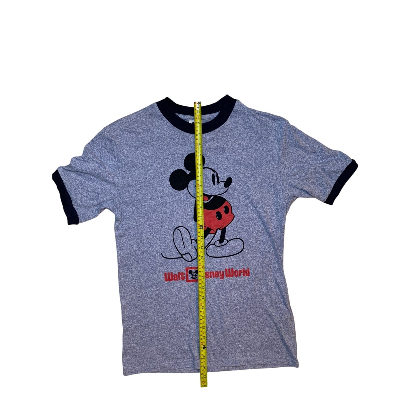 Disney Mickey Mouse Vintage Heather Blue Adult Small