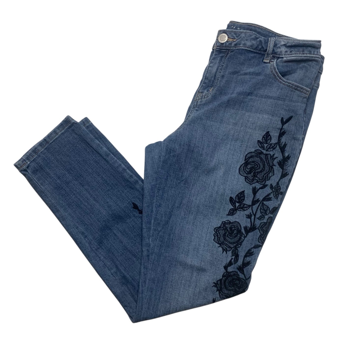 Simply Vera - Boho Floral - Skinny Women's Jeans - Size 12
