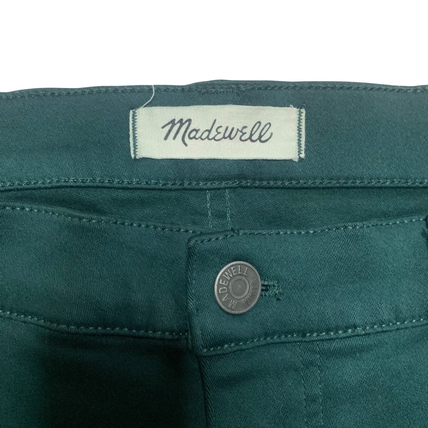 Madewell Forest Green Women's Jeans - Size 14