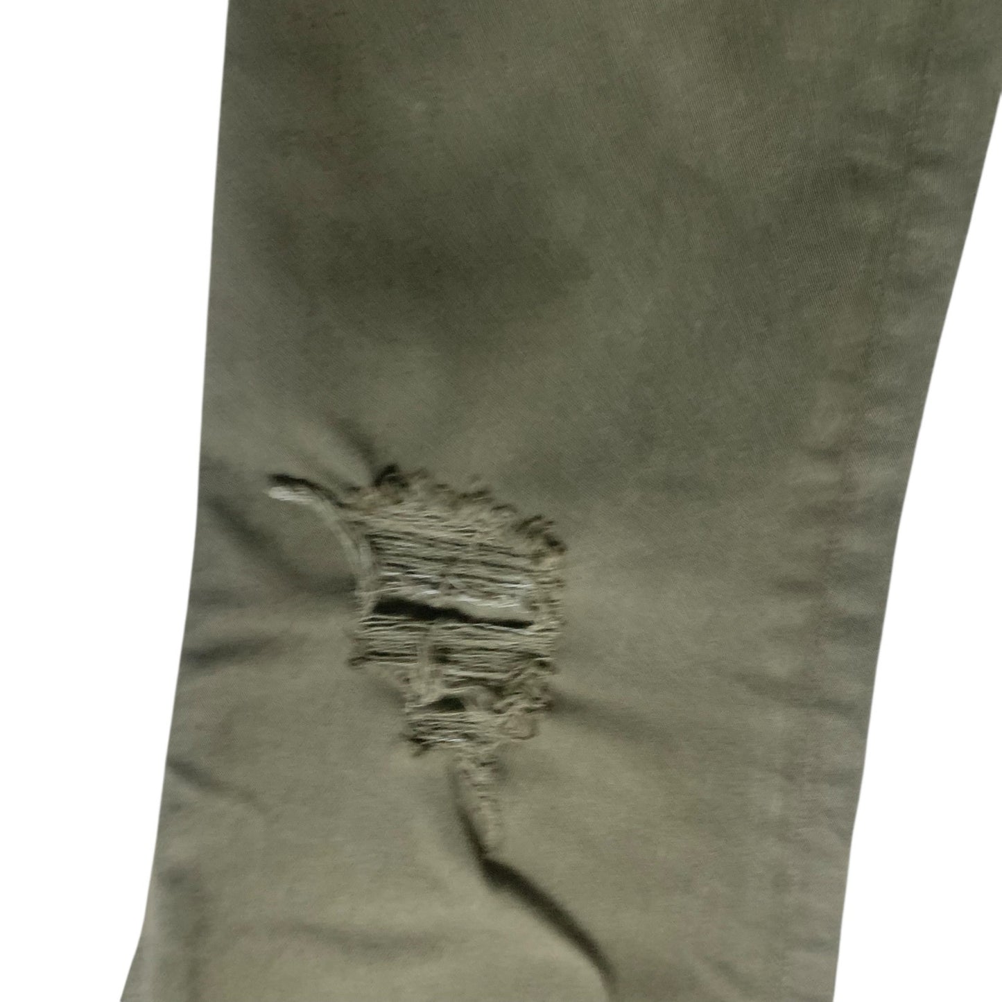 LUCKY BRAND - Women's Olive Green Distressed Jeans - Size 10/30 NWOT