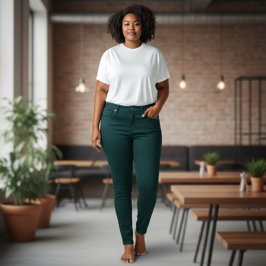 Madewell Forest Green Women's Jeans - Size 14